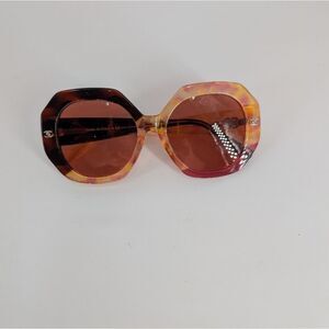 CHANEL Multicolor Geometric Sunglasses
